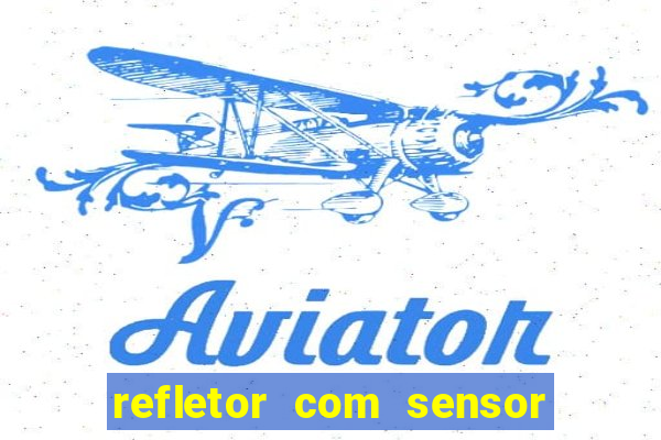 refletor com sensor noturno como instalar